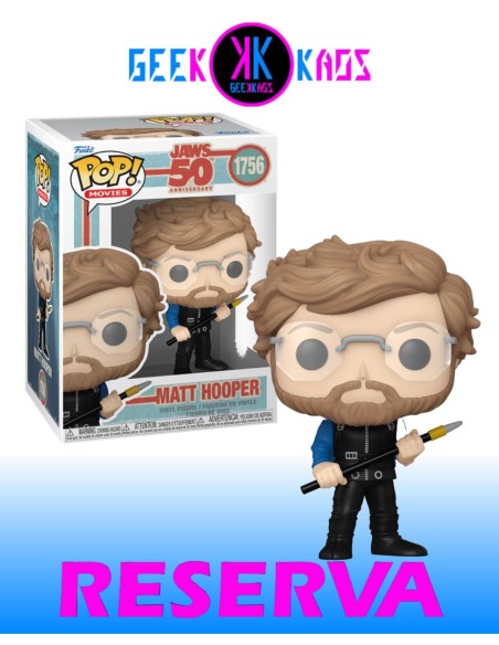 FUNKO POP! - JAWS 50 ANNIVERSARY - MATT HOOPER 1756
