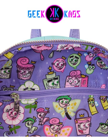 MINI MOCHILA - THE FAIRLY ODDPARENTS - TIMMY - LOUNGEFLY MINI MOCHILA - THE FAIRLY ODDPARENTS - TIMMY - LOUNGEFLY