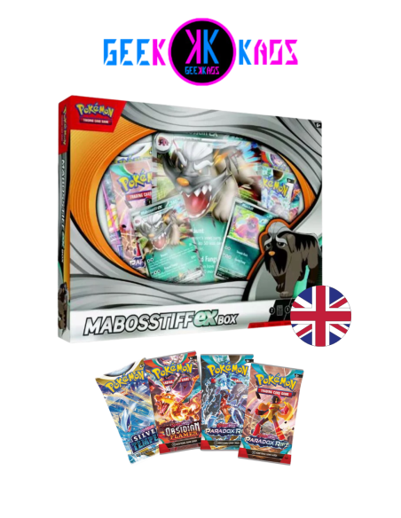 POKEMON TCG - MABOSSTIFF EX BOX - INGLES