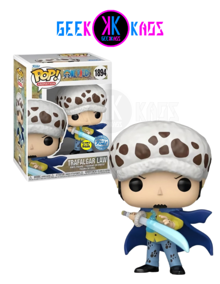 FUNKO POP! - ONE PIECE - TRAFALGAR LAW 1894 (SE) (GITD) FUNKO POP! - ONE PIECE - TRAFALGAR LAW 1894 (SE) (GITD)