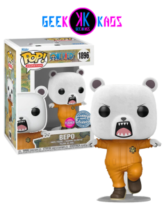 FUNKO POP! - ONE PIECE - BEPO 1896 (SE) (FLOCKED)