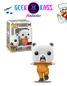 FUNKO POP! - ONE PIECE - BEPO 1896 (AAA STICKER) (FLOCKED)