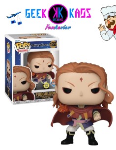 FUNKO POP! - BLACK CLOVER - FUEGOLEON 1555 (PX PREVIEWS) (GITD)
