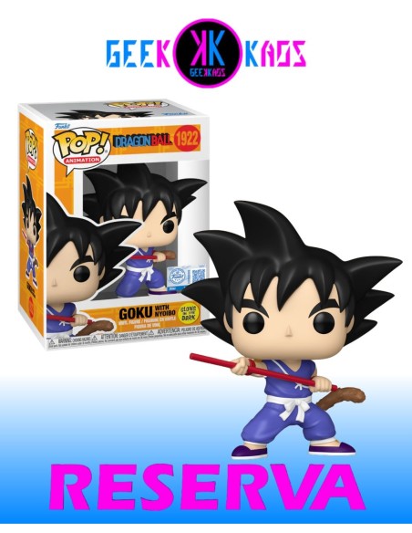 FUNKO POP! - DRAGON BALL -  GOKU WITH NYOIBO 1922 (SE) (GITD)
