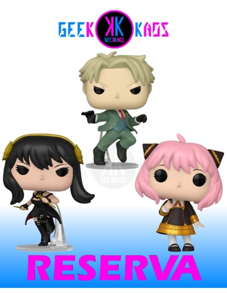 3-PACK - FUNKO POP! SPY X FAMILY - LOID FORGER 1948, ANYA FORGER 1949, YOR FORGER 1950