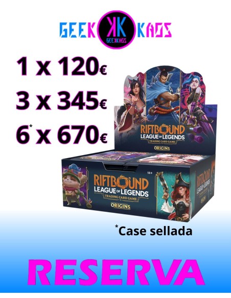 LEAGUE OF LEGENDS TCG - RIFTBOUND: ORIGINS