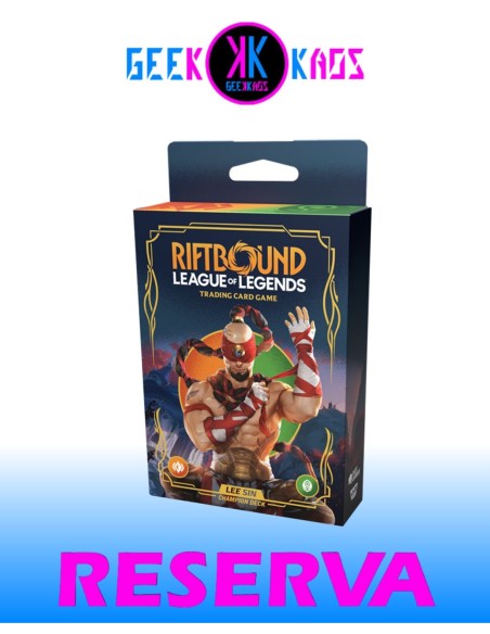 LEAGUE OF LEGENDS TCG - RIFTBOUND: ORIGINS - CHAMPION DECK: LEE SIN