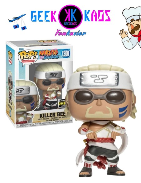 FUNKO POP! - NARUTO SHIPPUDEN - KILLER BEE 1200 (ENTERTAINMENT EARTH)