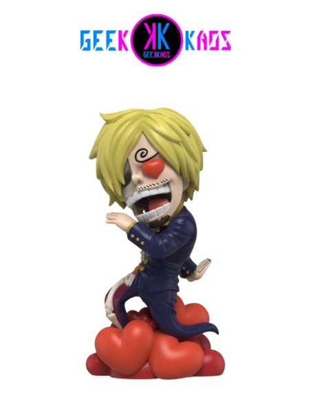 FIGURA MIGHTY JAXX - ONE PIECE - XXRAY FHD, WANTED SANJI - 15 cm