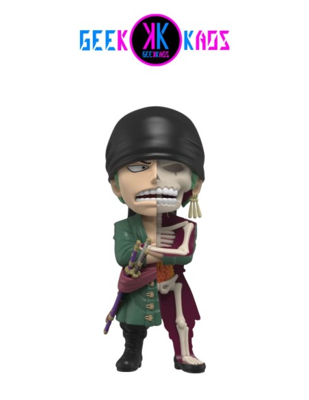 FIGURA MIGHTY JAXX - ONE PIECE - XXRAY FHD, WANTED ZORO - 15 cm