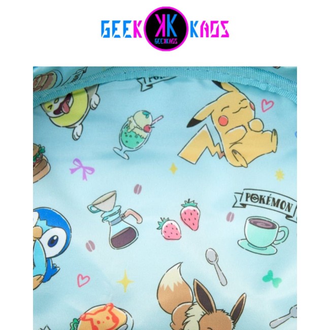 MINI MOCHILA - POKEMON - CAFE - LOUNGEFLY