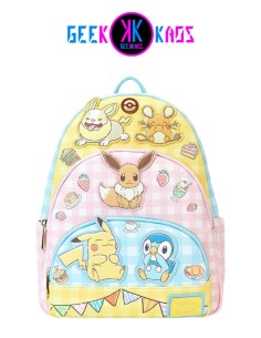 MINI MOCHILA - POKEMON - CAFE - LOUNGEFLY