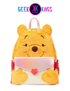MINI MOCHILA - WINNIE THE POOH - LOVE LETTER - LOUNGEFLY