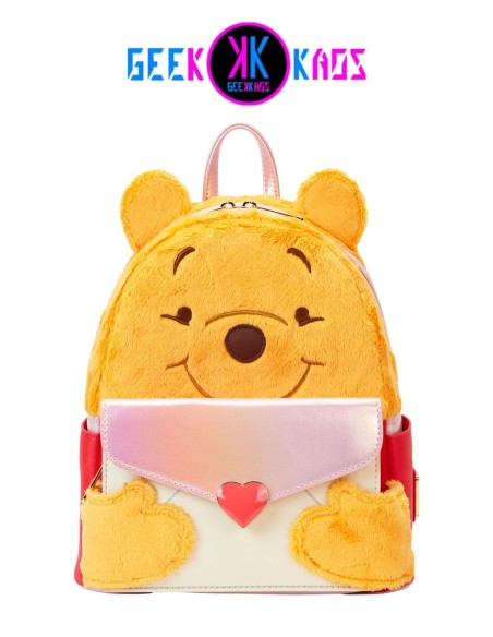 MINI MOCHILA - WINNIE THE POOH - LOVE LETTER - LOUNGEFLY