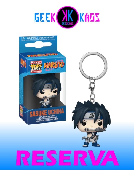 FUNKO POP! KEYCHAIN - NARUTO - SASUKE UCHIHA