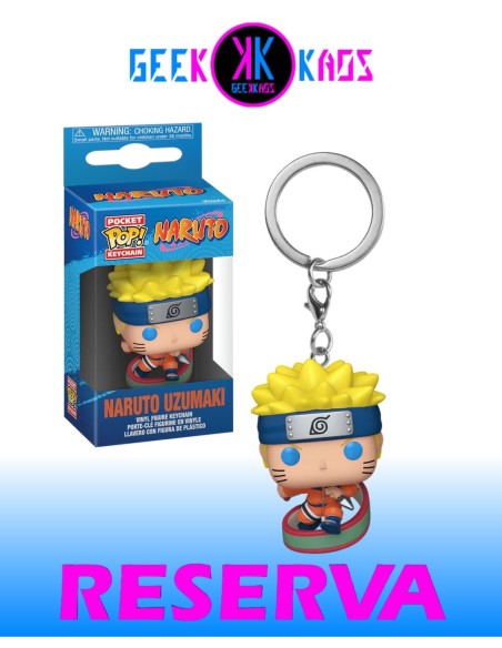 FUNKO POP! KEYCHAIN - NARUTO - NARUTO UZUMAKI