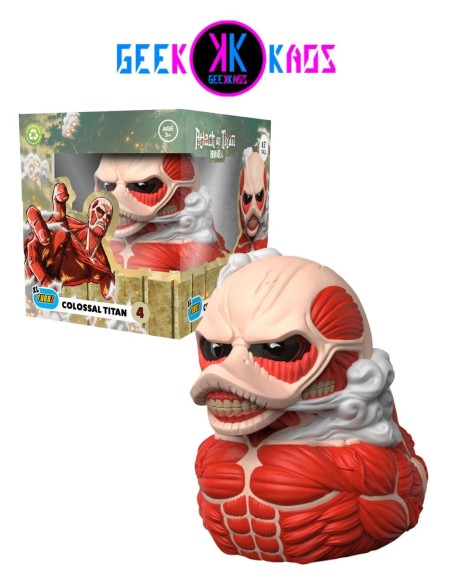 FIGURA TUBBZ - ATTACK ON TITAN - COLOSSAL TITAN - BOXED XL EDITION - 21CM