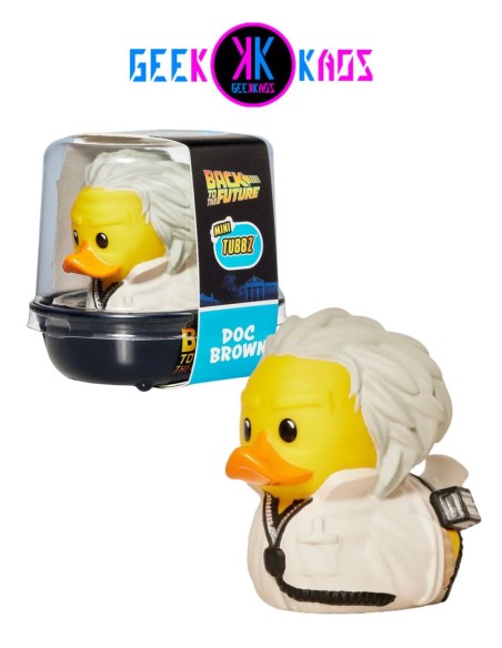 FIGURA TUBBZ - BACK TO THE FUTURE - DOC BROWN - MINI EDITION - 5CM