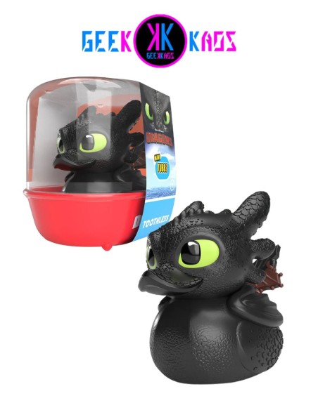 FIGURA TUBBZ - DRAGONS - TOOTHLESS - MINI EDITION - 5CM