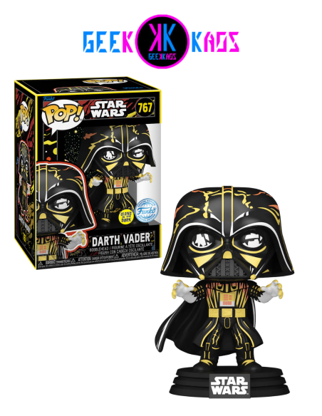 FUNKO POP! - STAR WARS - DARTH VADER 767 (SE) (GITD)
