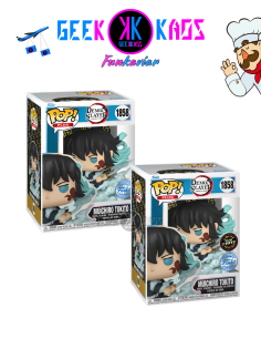 FUNKO POP! - DEMON SLAYER - MUICHIRO TOKITO 1858 (SE)  BUNDLE ( REGULAR + CHASE )