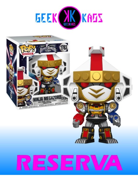 FUNKO POP! - POWER RANGERS - NINJA MEGAZORD 1783 (METALLIC) - 6"
