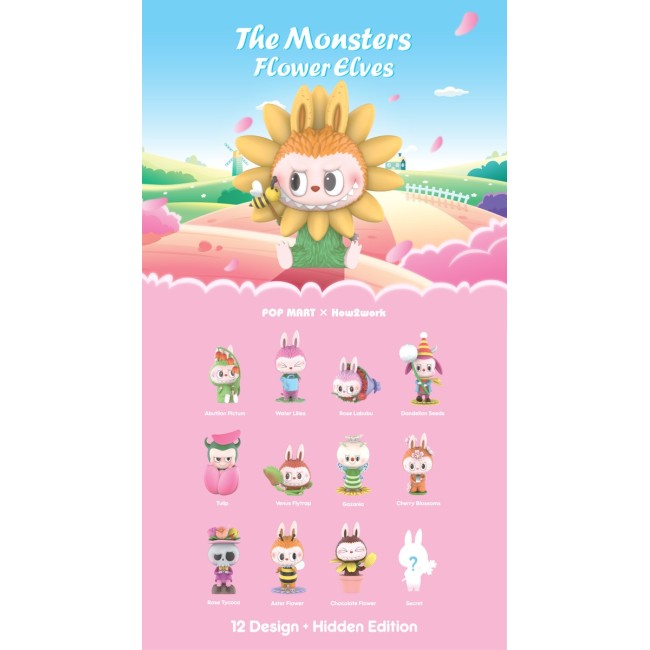 POP MART - THE MONSTERS - FLOWER ELVES - 7-11CM