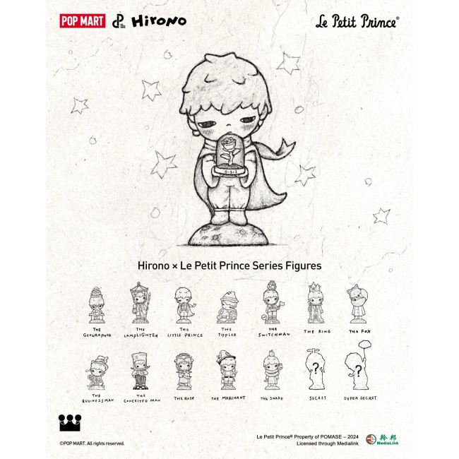 POP MART - HIRONO - LE PETIT PRINCE - 7-11CM