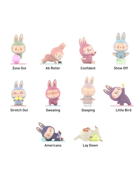 POP MART - THE MONSTERS - LAZY YOGA - 5-11CM