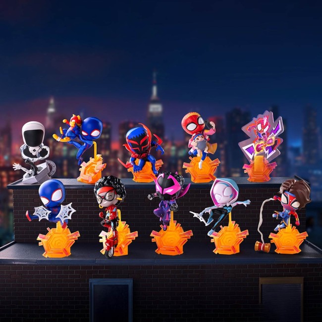 POP MART - MARVEL - SPIDER-MAN ACROSS THE SPIDER-VERSE SERIES FIGURES - 8,5-10CM