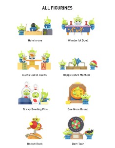 POP MART - PIXAR - ALIEN PARTY GAMES SERIES SCENE SETS - 6-8CM 2