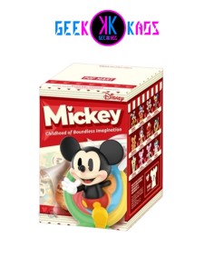 POP MART - DISNEY - MICKEY CHILHOOD OF BOUNDLES IMAGINATION SERIES FIGURES - 7.4-9.3CM