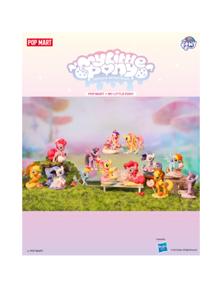 POP MART - MY LITTLE PONNY - LEISURE AFTERNOON SERIES - 6.2-7.8CM