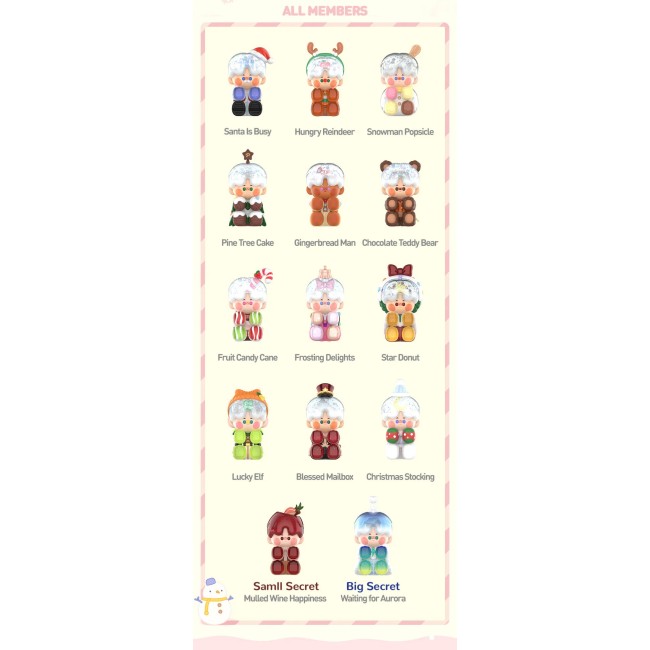 POP MART - PINO JELLY - MAKE A WISH SERIES FIGURES - 7-8,9CM