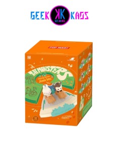 POP MART - THE MONSTERS -  PLAYING GAMES SERIES SCENE SETS - 8CM