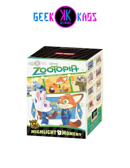 POP MART - ZOOTOPIA - HIGHLIGHT MOMENT SERIES SCENE SETS - 7-8,5CM