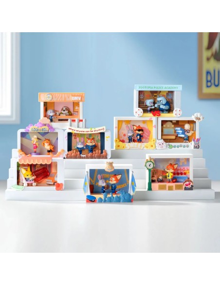POP MART - ZOOTOPIA - HIGHLIGHT MOMENT SERIES SCENE SETS - 7-8,5CM