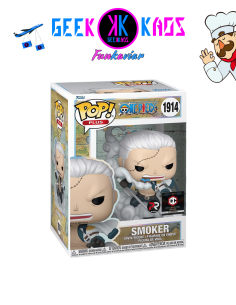 FUNKO POP! - ONE PIECE - SMOKER 1914 ( CHALICE & PR STICKER)