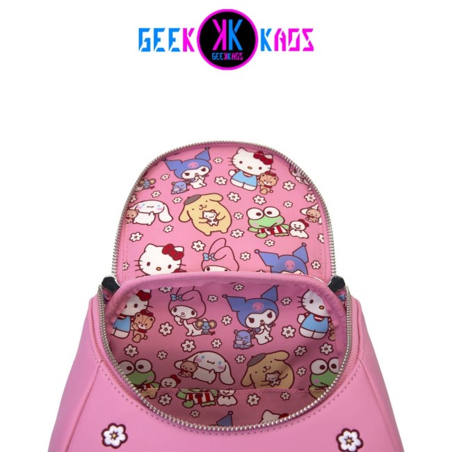 MINI MOCHILA - SANRIO - HELLO KITTY & FRIENDS - LOUNGEFLY