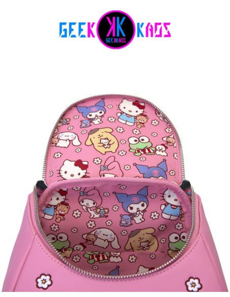 MINI MOCHILA - SANRIO - HELLO KITTY & FRIENDS - LOUNGEFLY