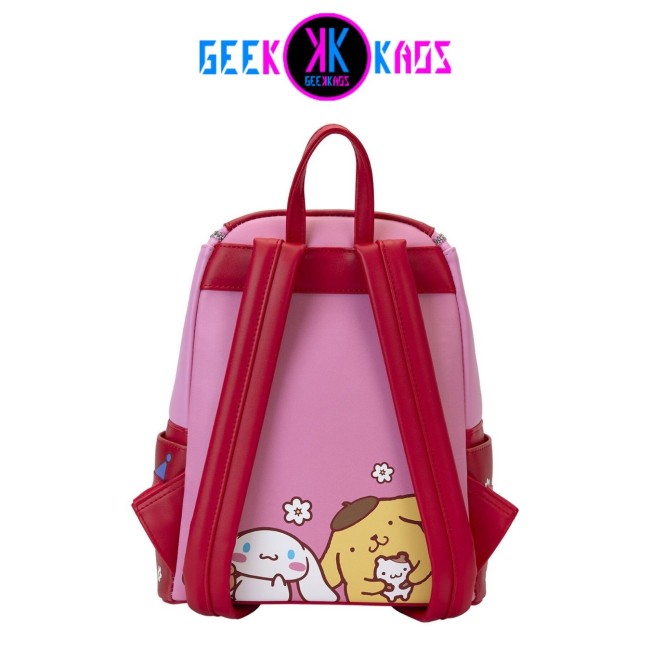MINI MOCHILA - SANRIO - HELLO KITTY & FRIENDS - LOUNGEFLY