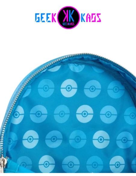 MINI MOCHILA - POKEMON - BUBBLES WATER - LOUNGEFLY