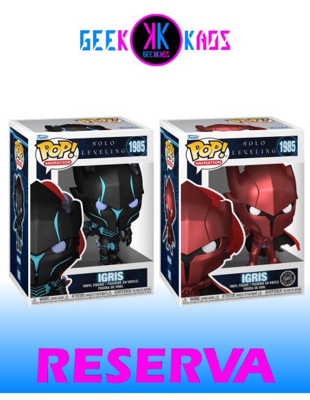 FUNKO POP! - SOLO LEVELING - IGRIS 1985 (BUNDLE)