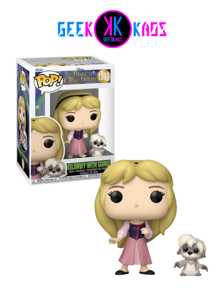 FUNKO POP! - THE BLACK CAULDRON - EILONWY WITH GURGI 1588
