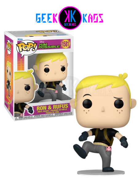 FUNKO POP! - KIM POSSIBLE - RON & RUFUS 1581