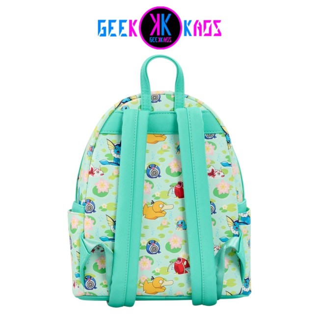 MINI MOCHILA - POKEMON - WATER TYPE - LOUNGEFLY