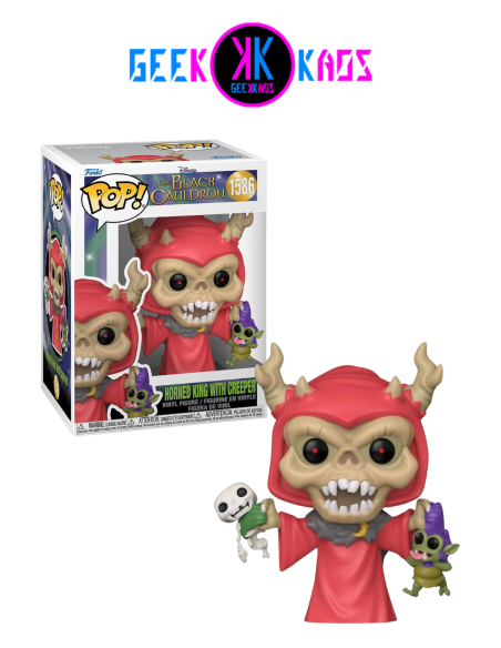 FUNKO POP! - THE BLACK CAULDRON - HORNED KING WITH CREEPER 1586