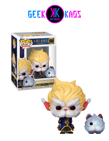 FUNKO POP - HEIMERDINGER WITH PORO 1605 FUNKO POP - HEIMERDINGER WITH PORO 1605