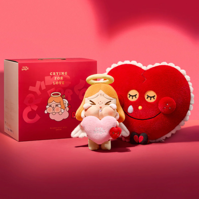 POP MART - CRYBABY - CRYING FOR YOUR LOVE SERIES-PLUSH GIFT BOX