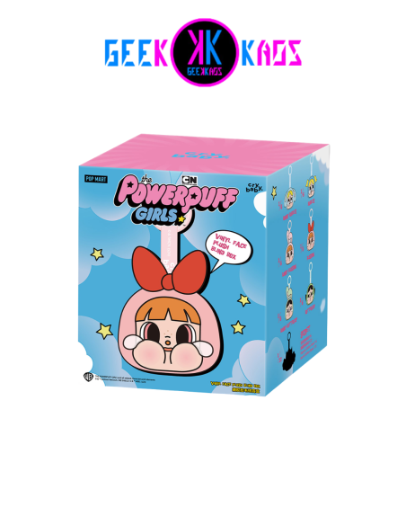 POP MART - CRYBABY - Powerpuff Girls  Series- Face plush - 5,5-9CM